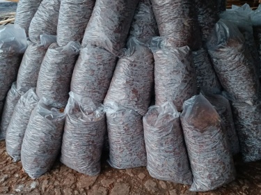 мульча из коры лиственницы