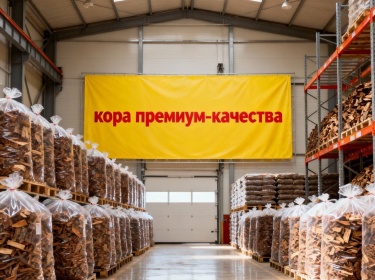 мульча из коры лиственницы