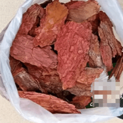 мульча из коры лиственницы