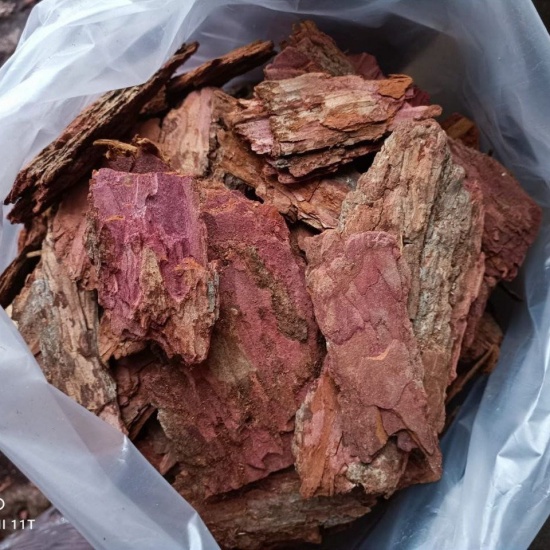 мульча из коры лиственницы