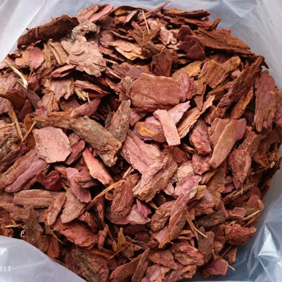 мульча из коры лиственницы