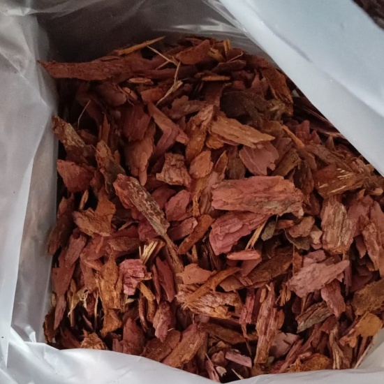 мульча из коры лиственницы